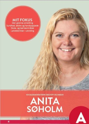 Anita Søholm folder